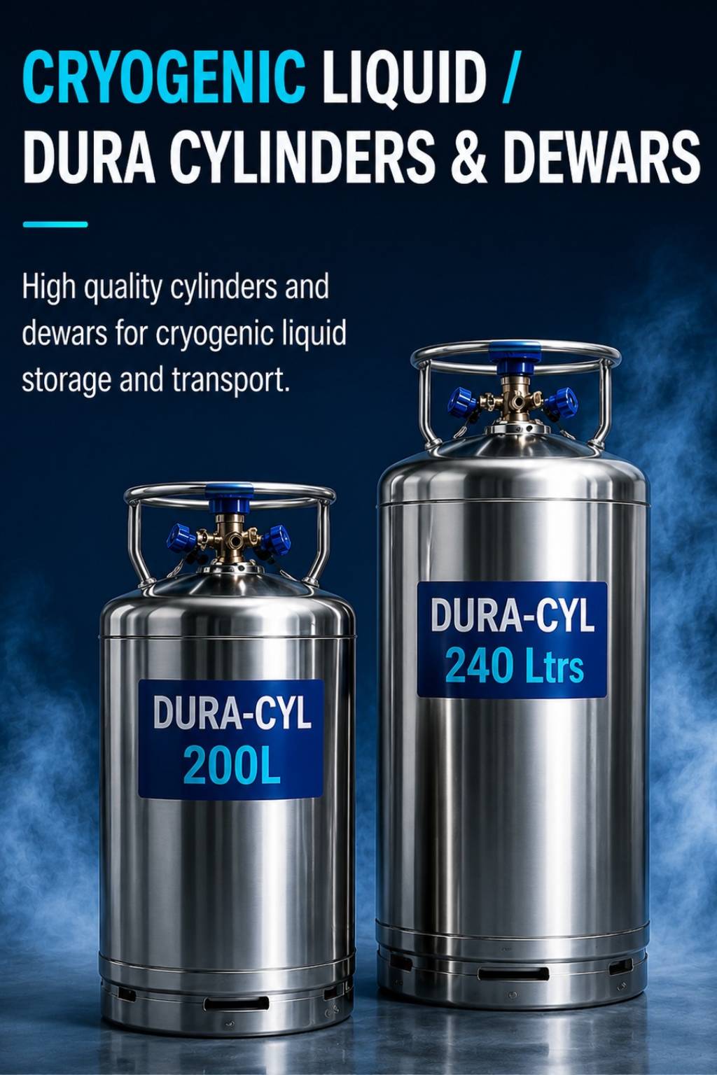 Cryogenic Liquid / Dura Cylinders & Dewars